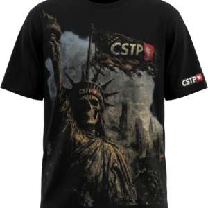 STATUE CREW NECK T -SHIRT